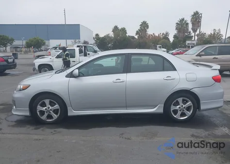 2012 Toyota Corolla S from USA, damaged, VIN 2T1BU4EE8CC778730
